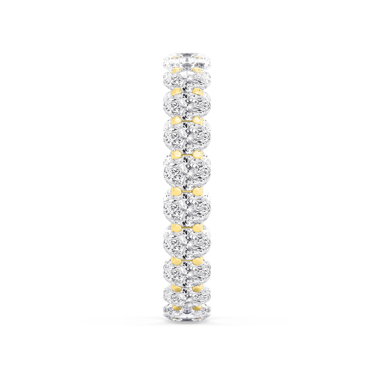 Lab Grown Diamond WEDDING BANDS 4.20 ctw R61725OV-4.20CT