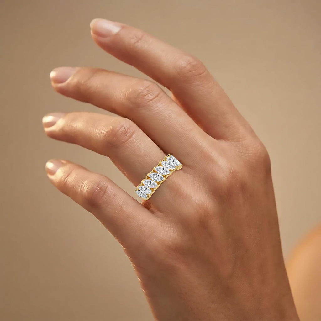 Lab Grown Diamond RING 3.04 ctw R61779SMQ-0.30PT