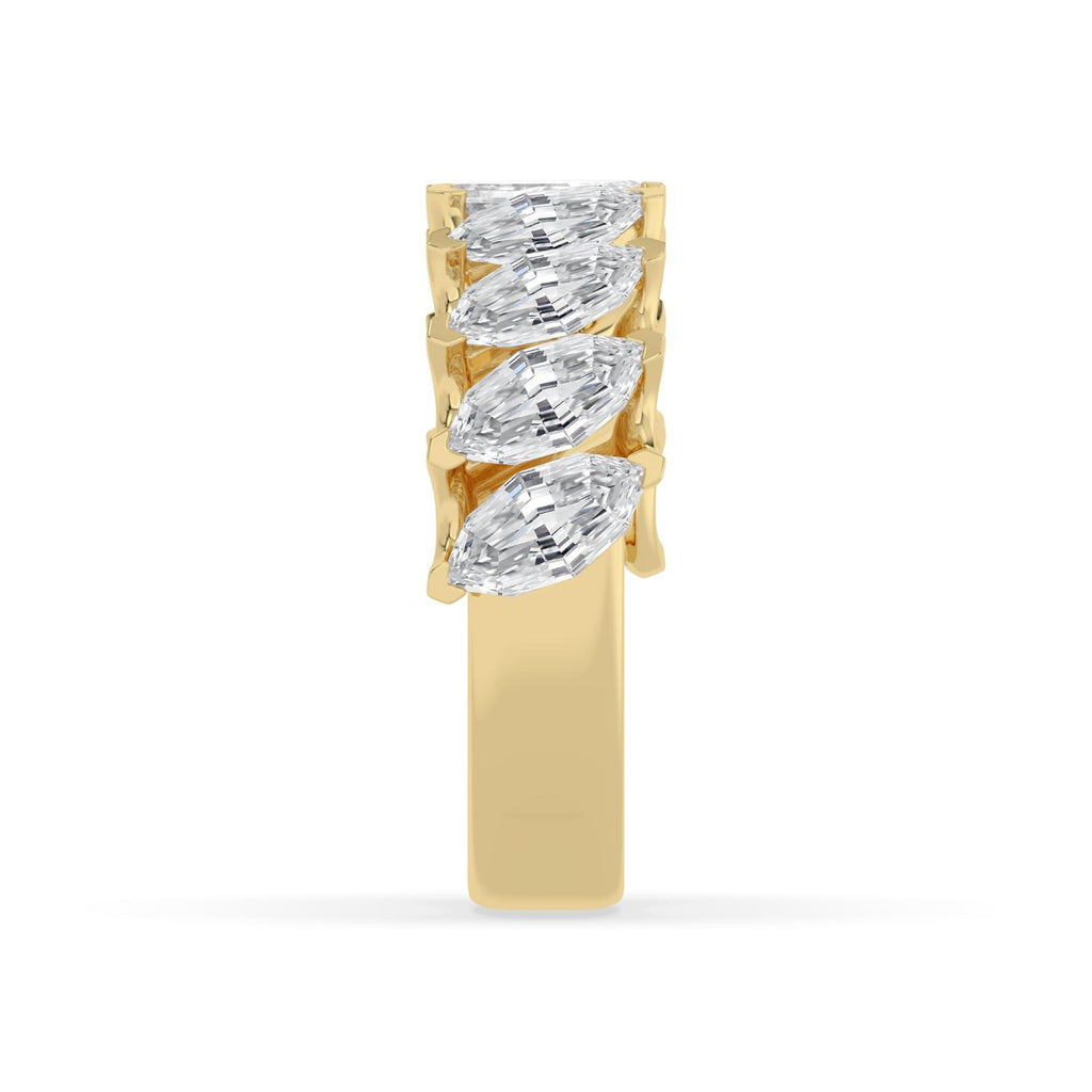Lab Grown Diamond RING 3.04 ctw R61779SMQ-0.30PT