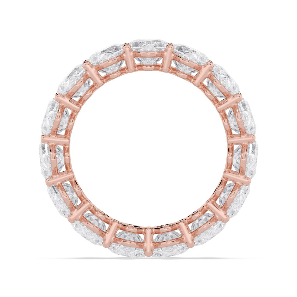Lab Grown Diamond WEDDING RINGS 11.11 ctw R62535LSOV-0.70PT