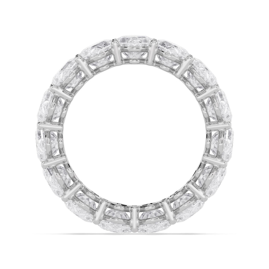 Lab Grown Diamond WEDDING RINGS 11.11 ctw R62535LSOV-0.70PT