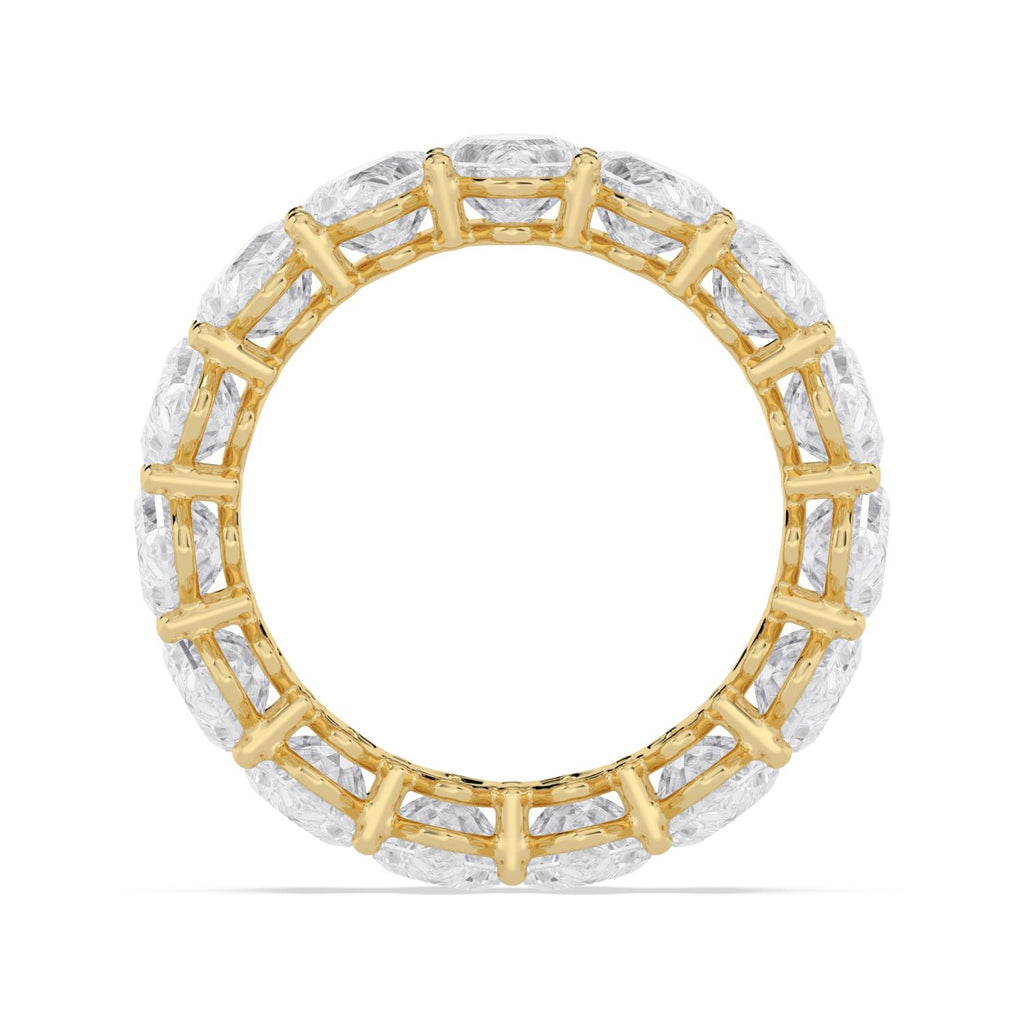 Lab Grown Diamond WEDDING RINGS 11.11 ctw R62535LSOV-0.70PT