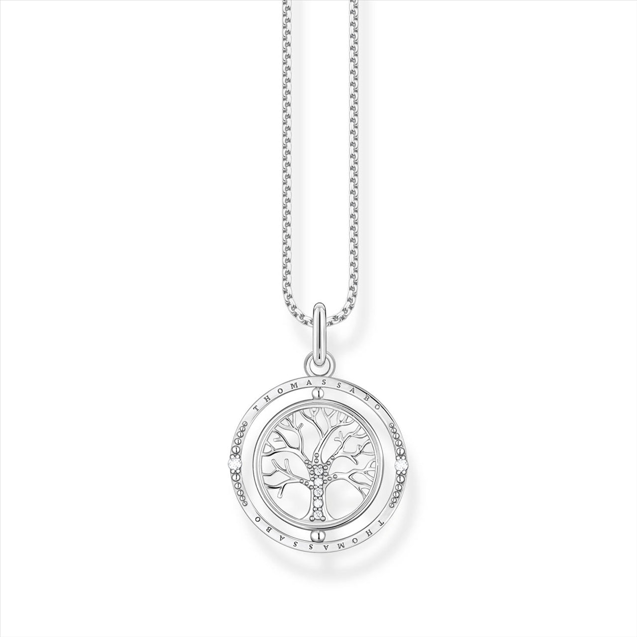 Thomas Sabo "Tree Of Love" Spinner Necklace