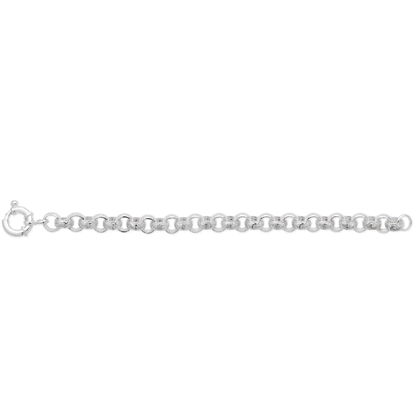Silver Belcher Bracelet