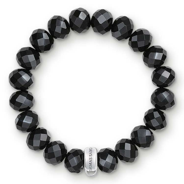 Thomas Sabo Obsidian Bracelet 15.5Cm Medium