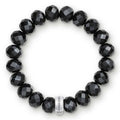 Thomas Sabo Obsidian Bracelet 15.5Cm Medium