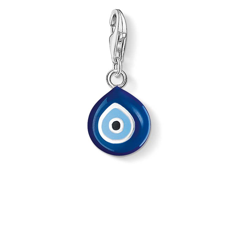 Thomas Sabo "Nazar's Eye" Charm Sterling Silver Blue Enamel