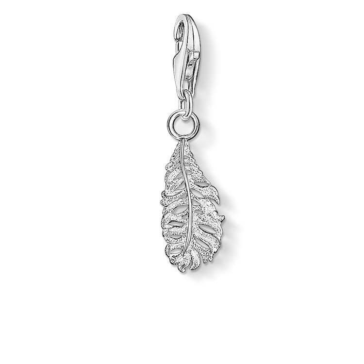 Thomas Sabo "Feather" Charm Sterling Silver