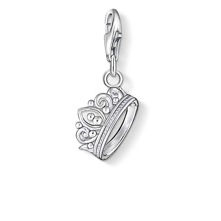 Thomas Sabo "Crown" Charm Sterling Silver