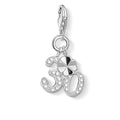 Thomas Sabo "30" Charm Sterling Silver