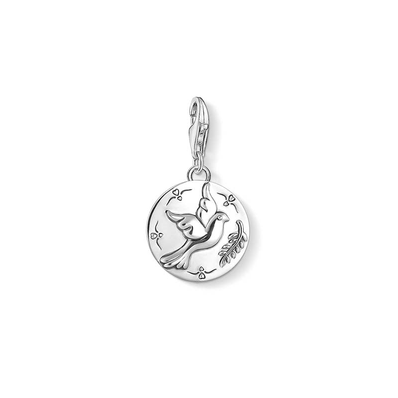 Thomas Sabo "Peace Dove" Charm Sterling Silver