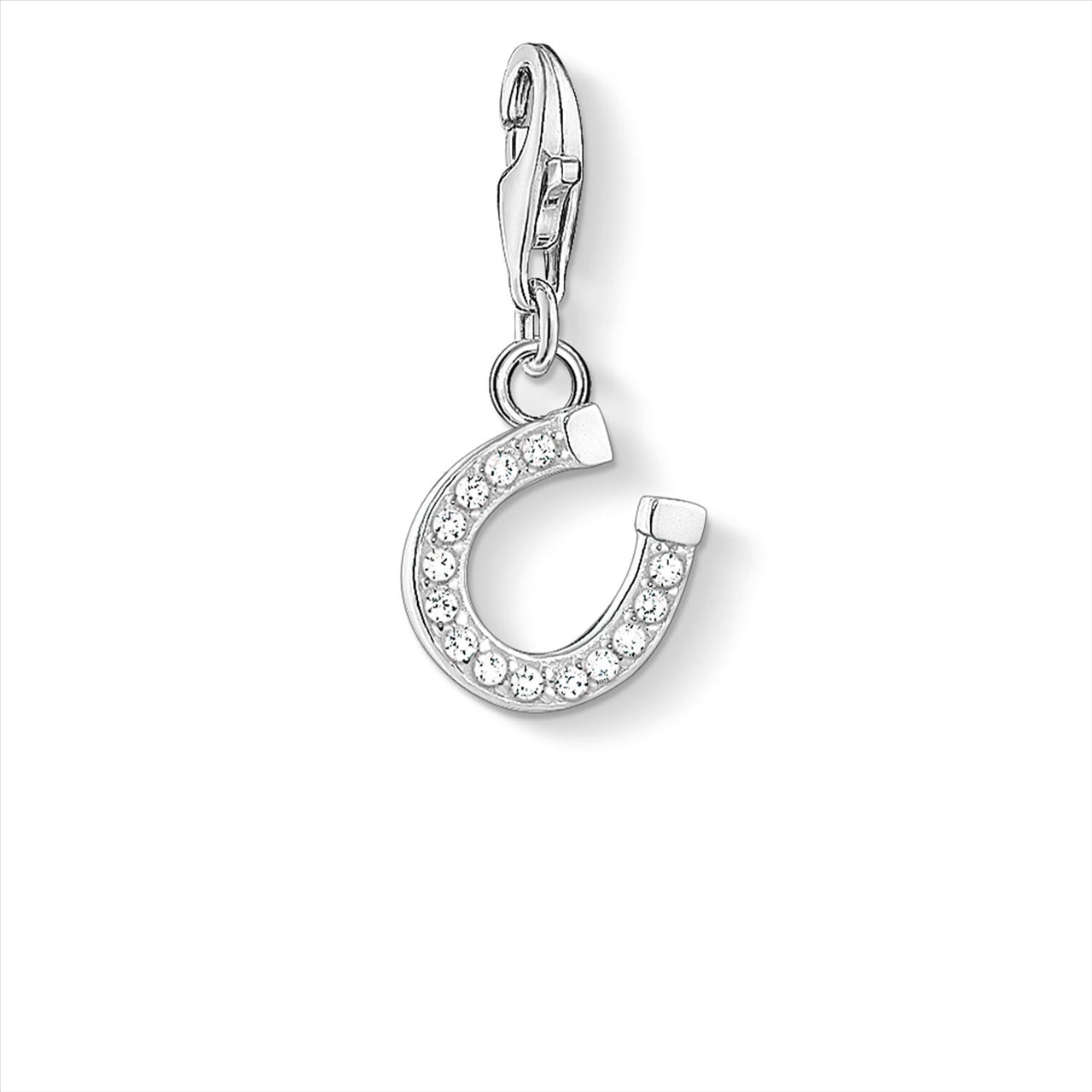Thomas Sabo "Horseshoe" Charm Sterling Silver Cz