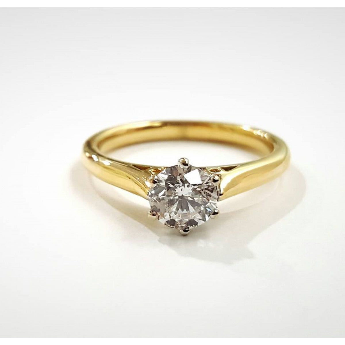 Ladies Engagement Ring 1.00ct Total Diamond Weight