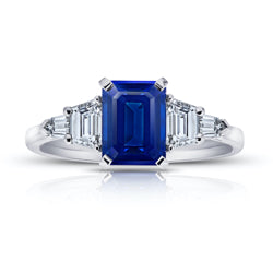 Jv Emerald Platinum Rings